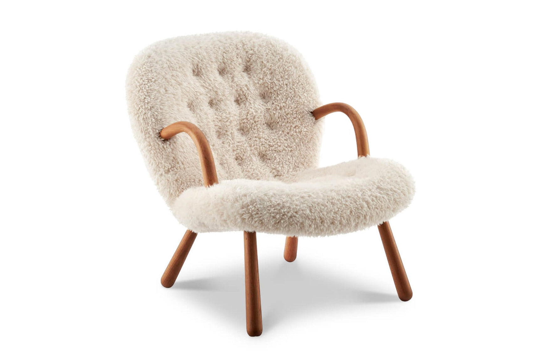 Nova Faux Sheepskin Accent Chair