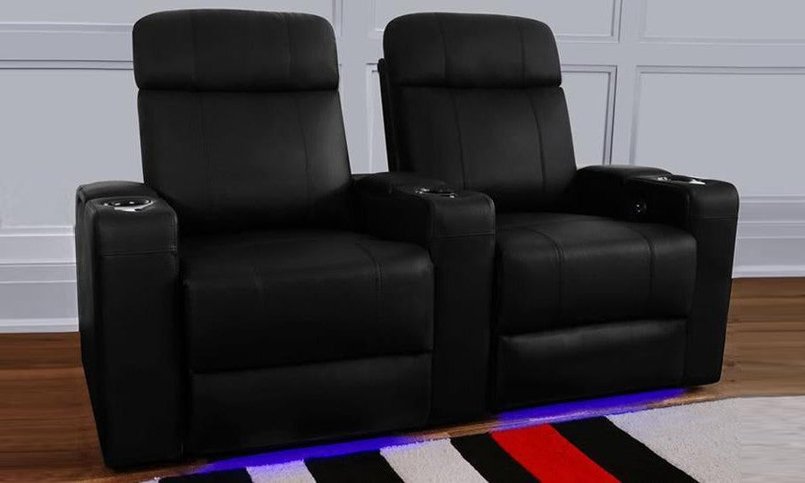 Piacenza Power Headrest home theater seating