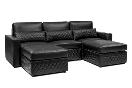 Pisa Leather Lounge Sectional