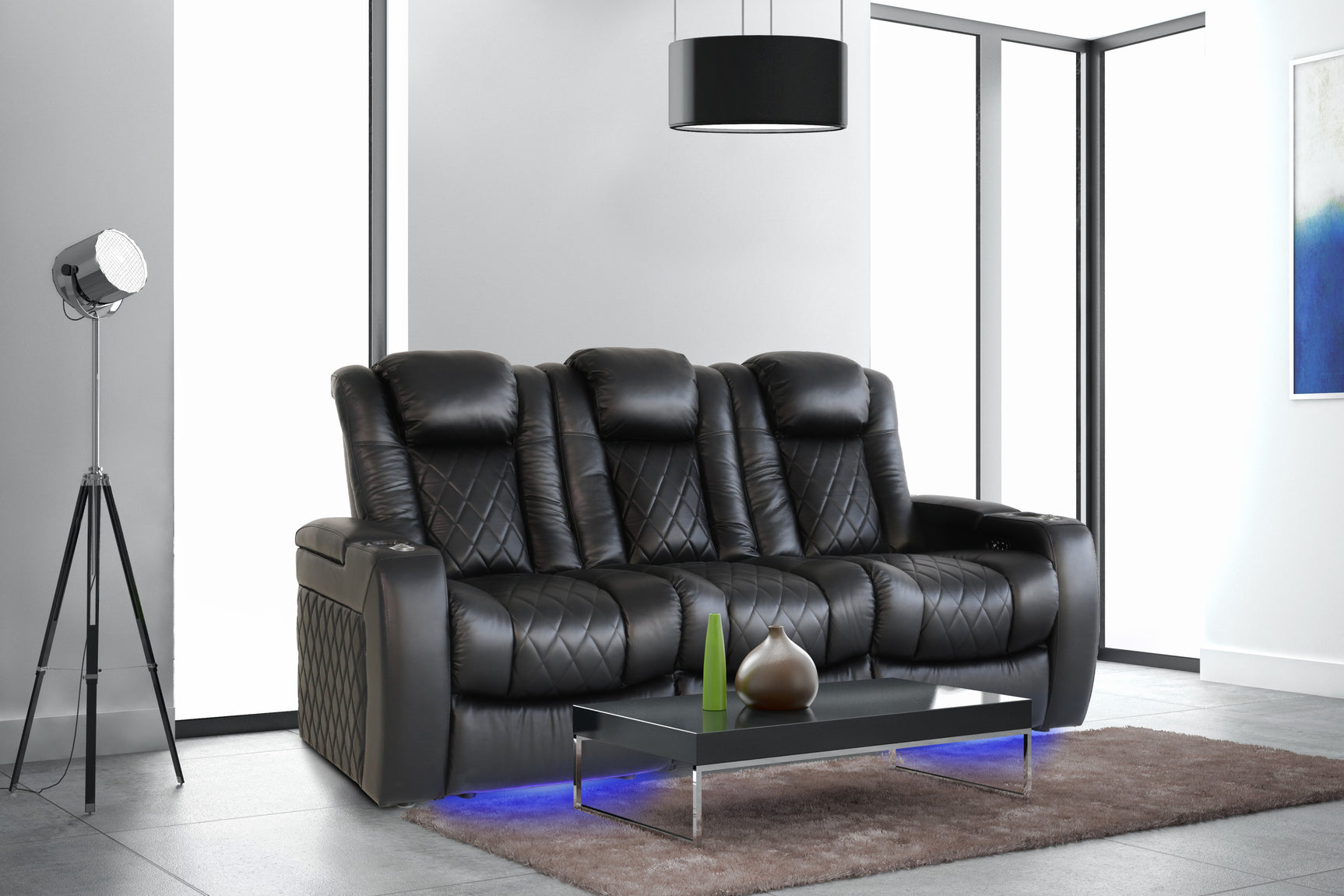 Tuscany Console Cinema Seating – Premium Recliner Seating & Cinema Sofa