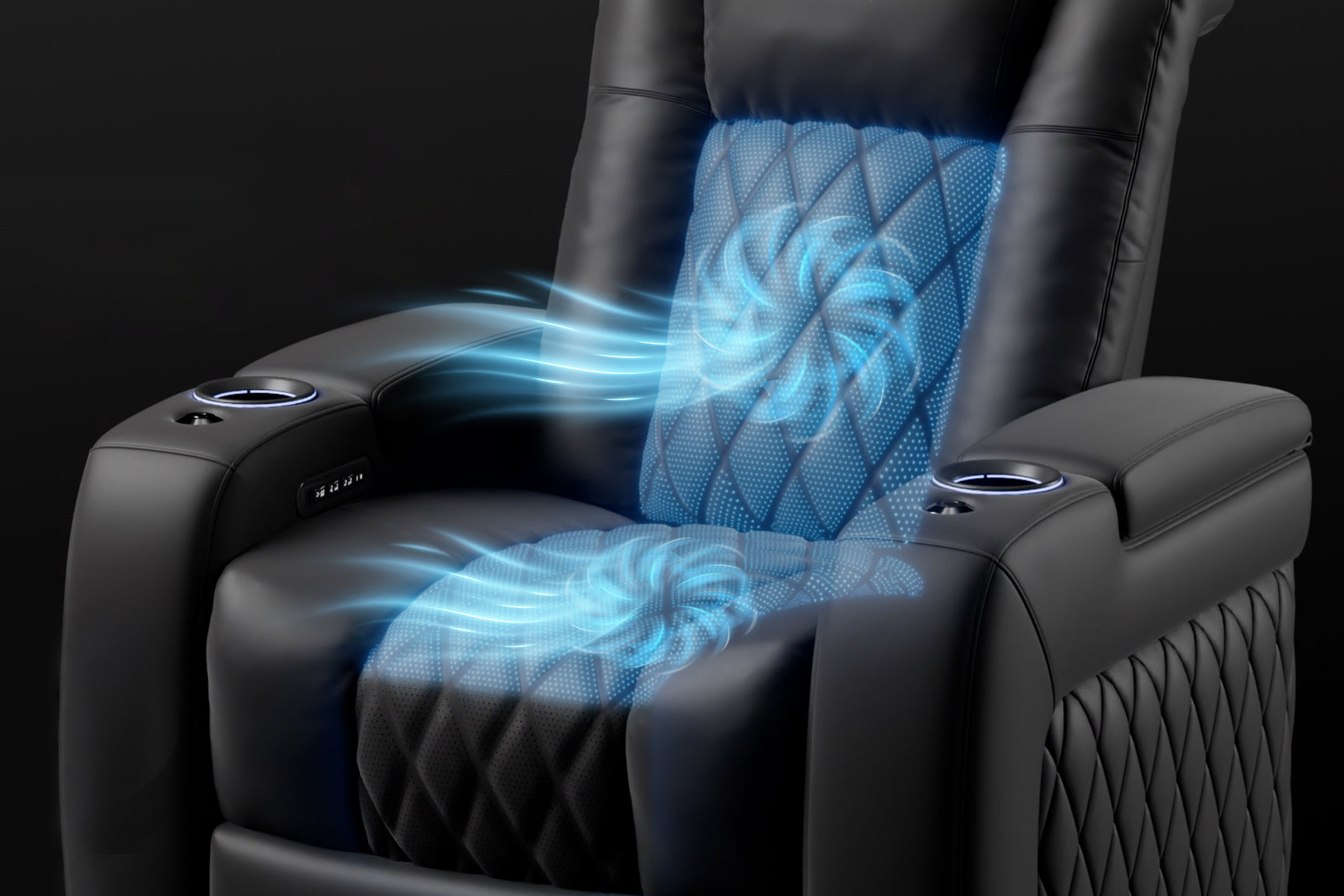 Tuscany Ultimate Heat & Ventilation Cinema Seating – Premium Recliner Seating & Cinema Sofa