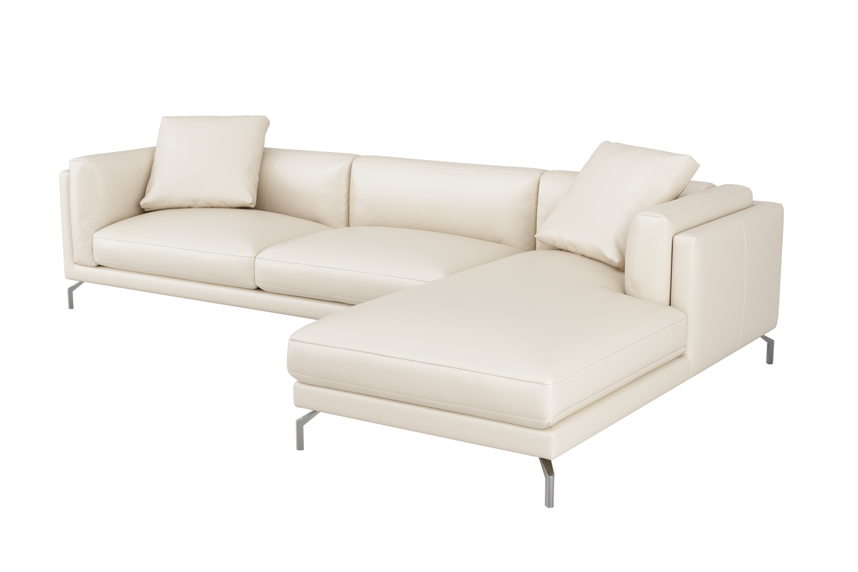 Zadar Leather Sectional Sofa