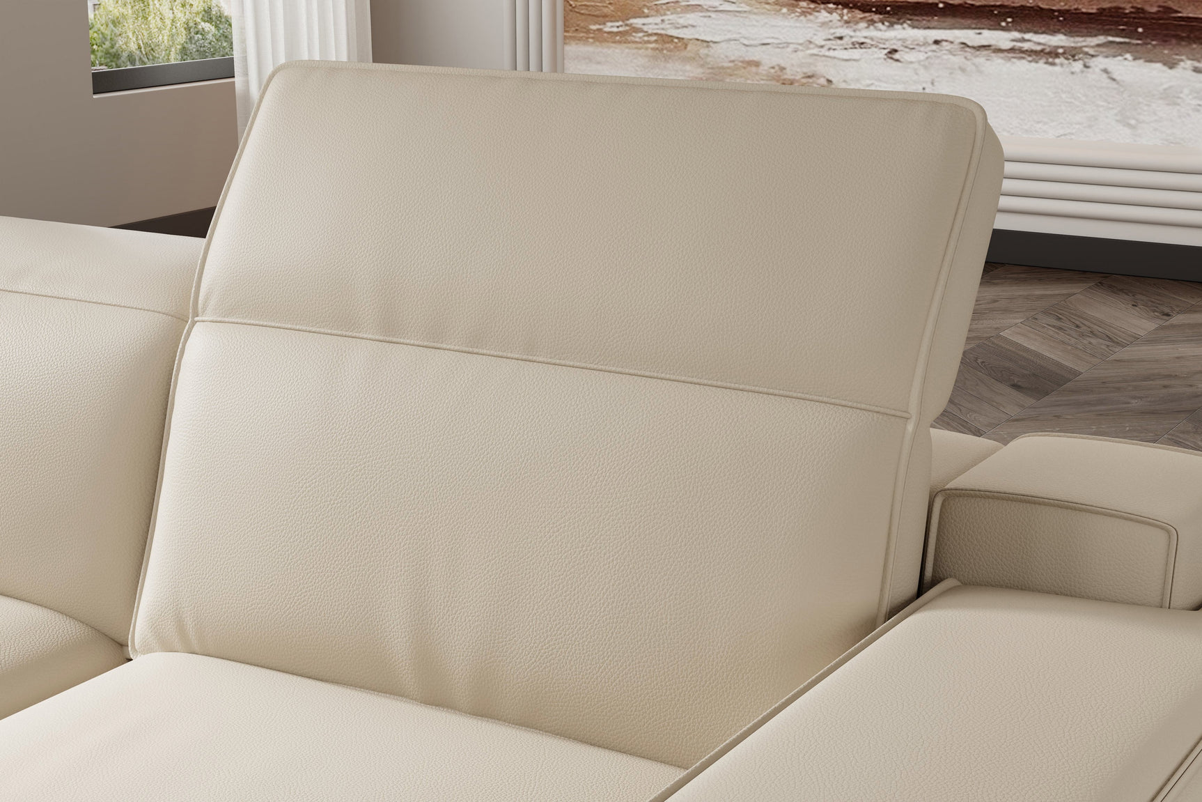 Valentina Leather Recliner Sofa