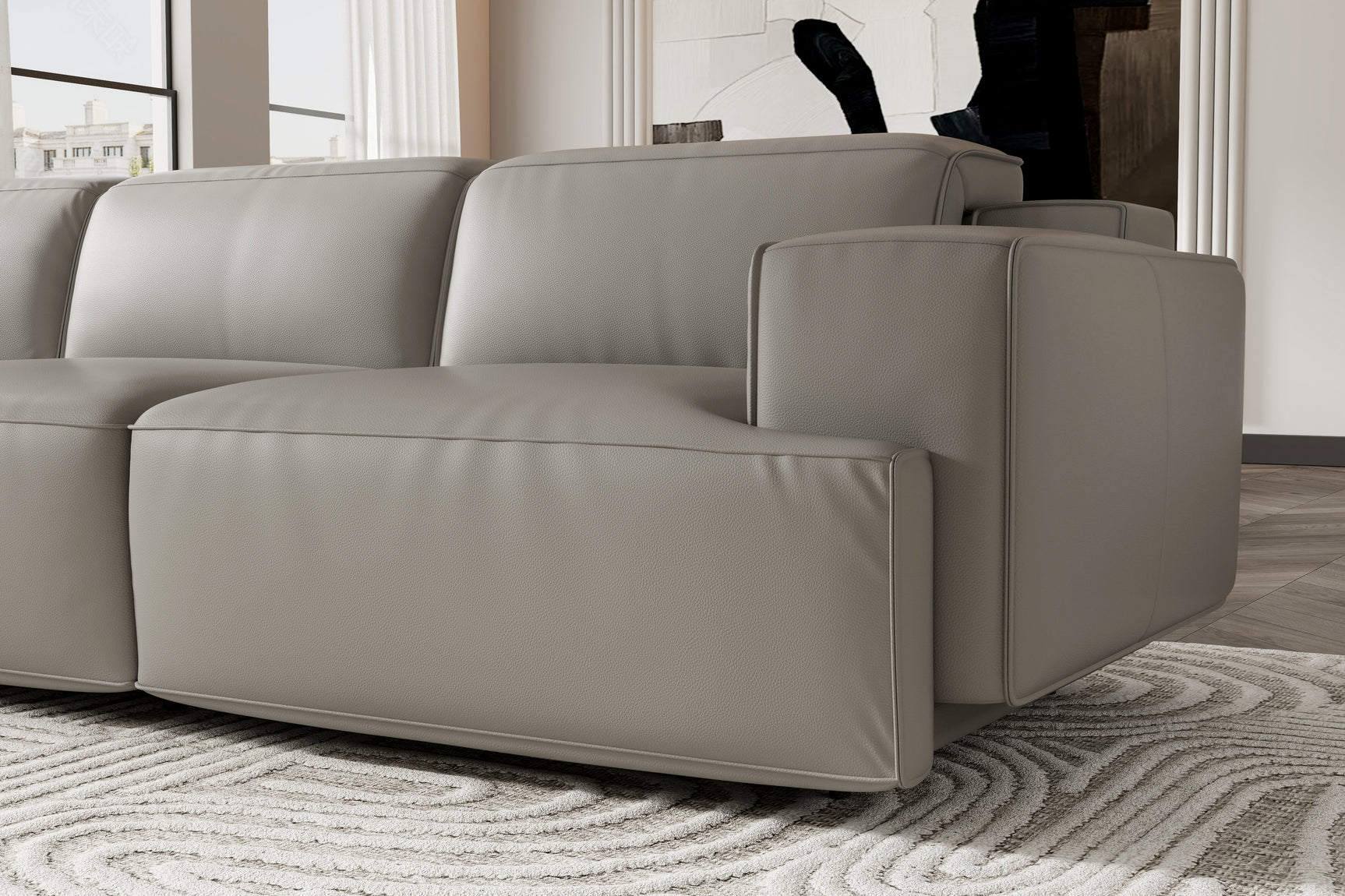 Valentina Leather Recliner Sofa