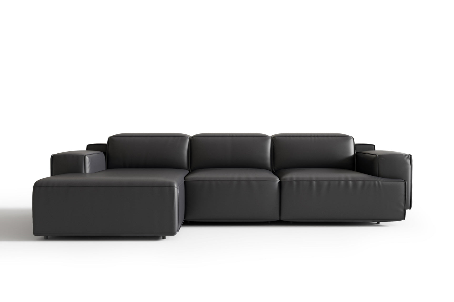 Valentina Leather Recliner Sectional Sofa