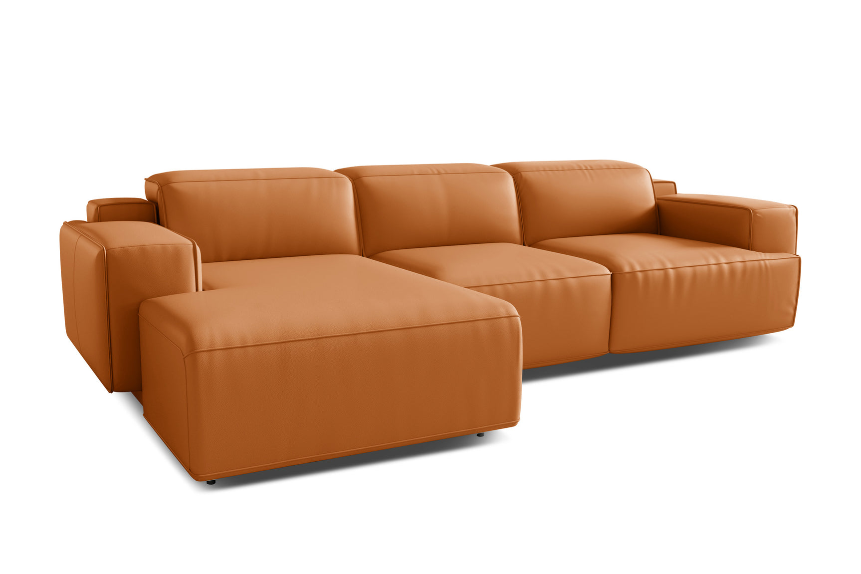 Valentina Leather Recliner Sectional Sofa