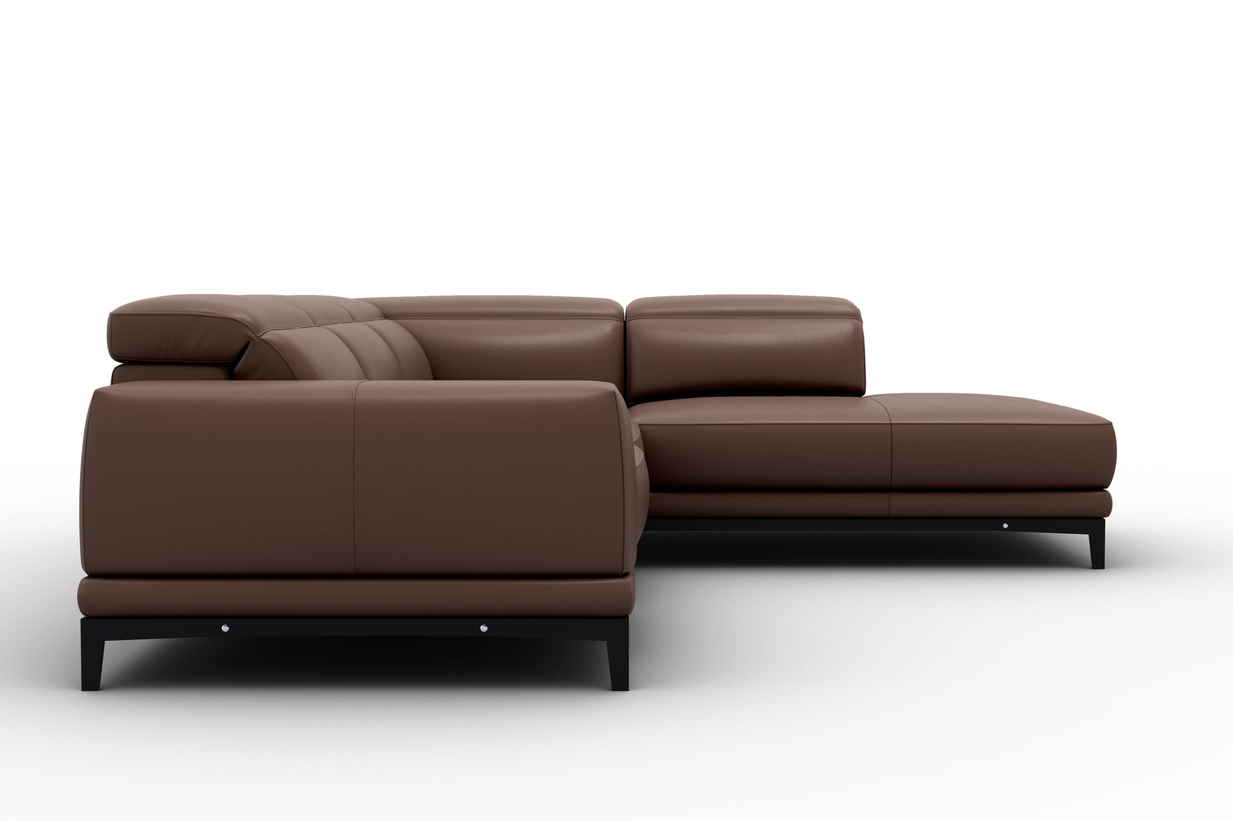 Valletta Leather Corner Sectional Sofa