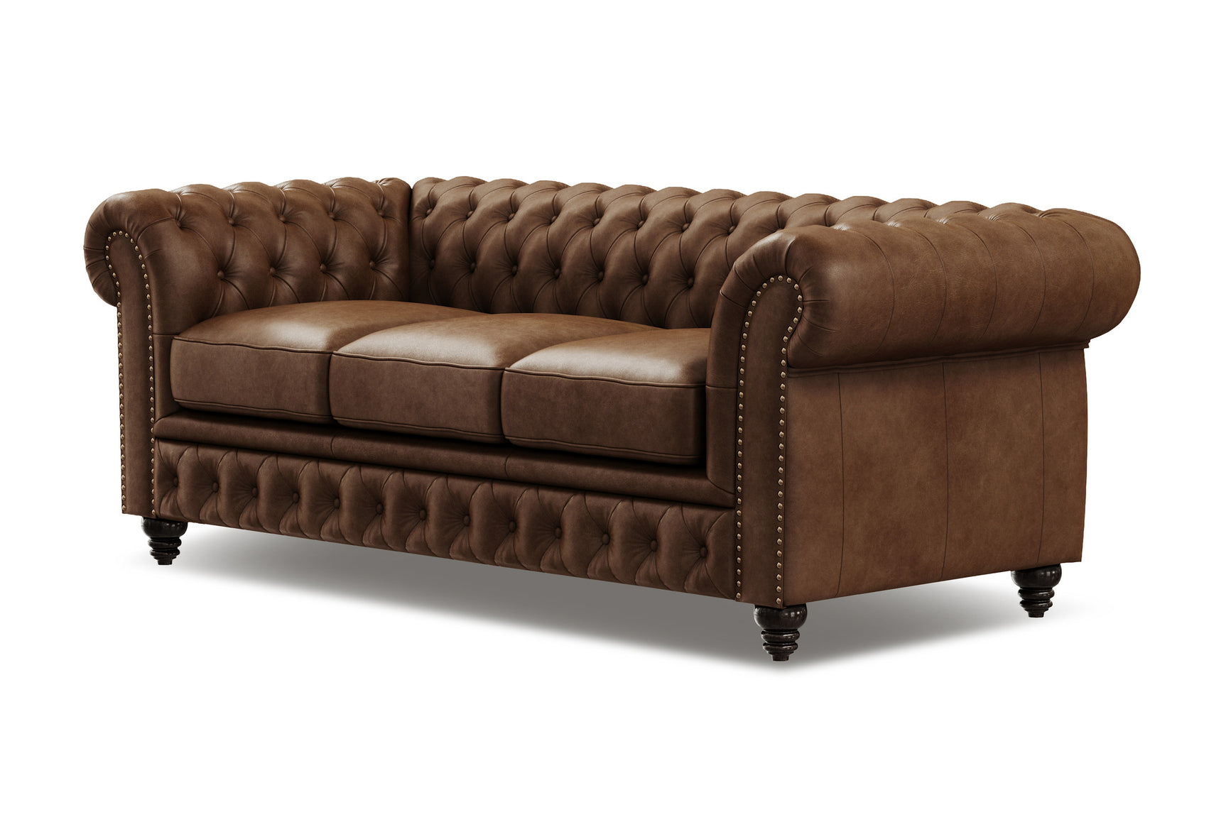 Parma Leather Chesterfield Sofa