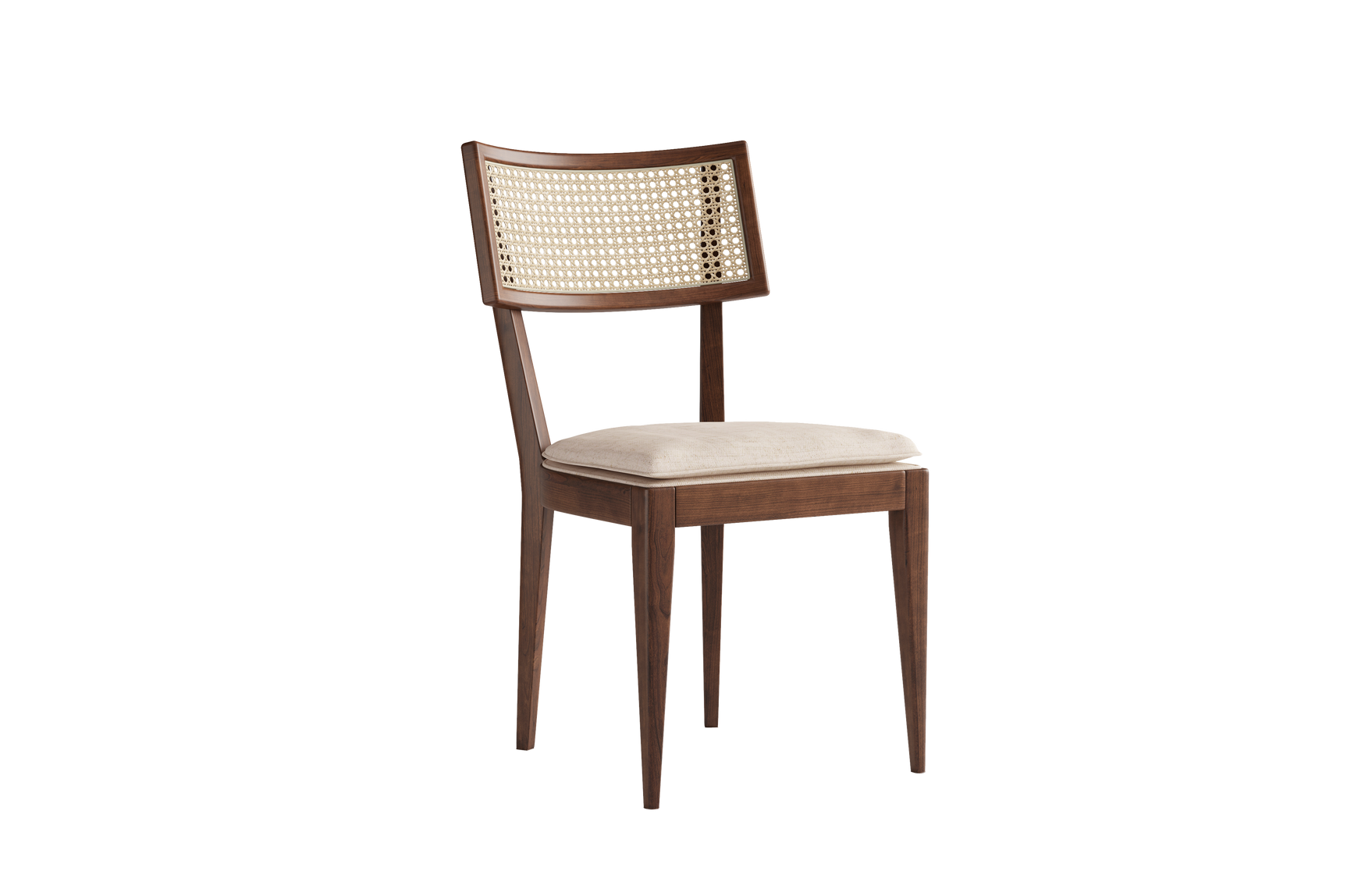 Harper Woven Cane Dining Chair (Set of 2)