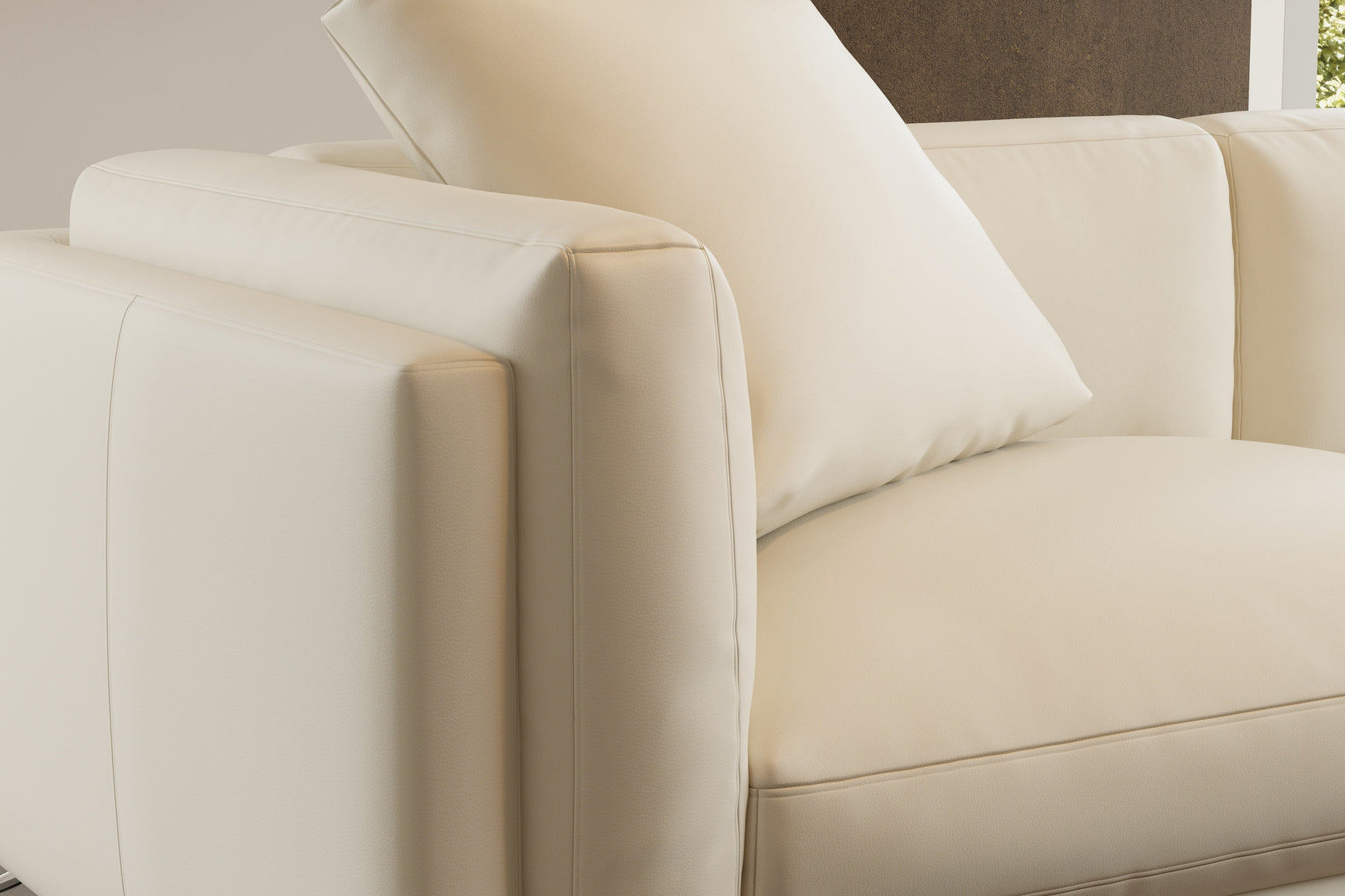 Zadar Leather Sectional Sofa