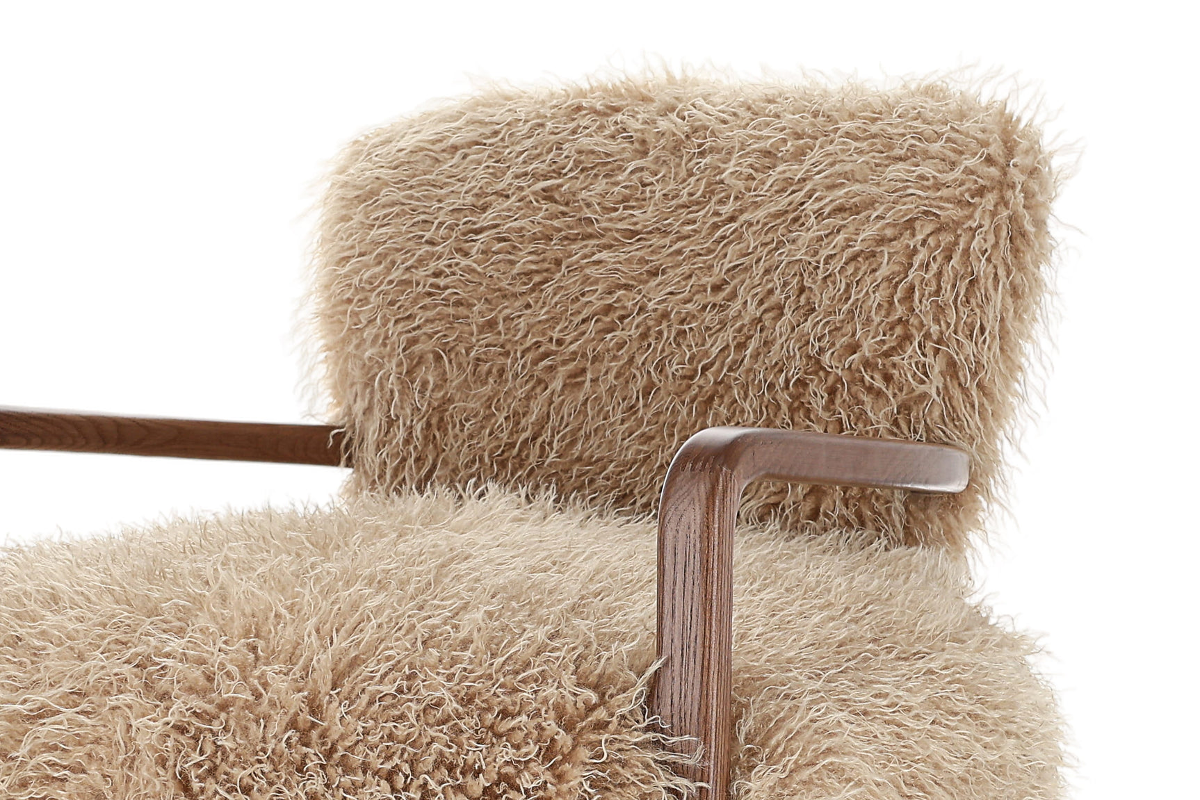 Willow Faux Sheepskin Accent Chair