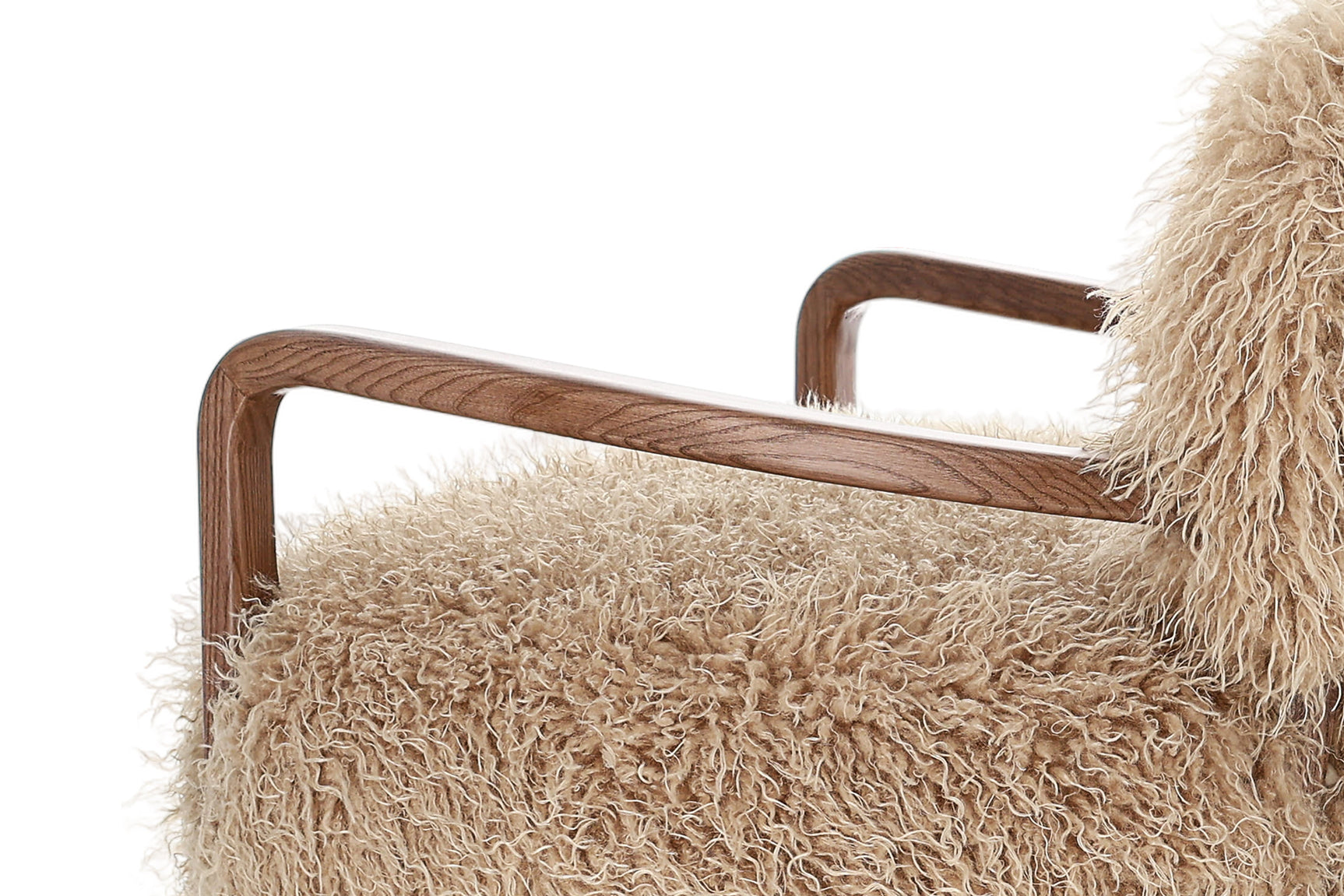 Willow Faux Sheepskin Accent Chair