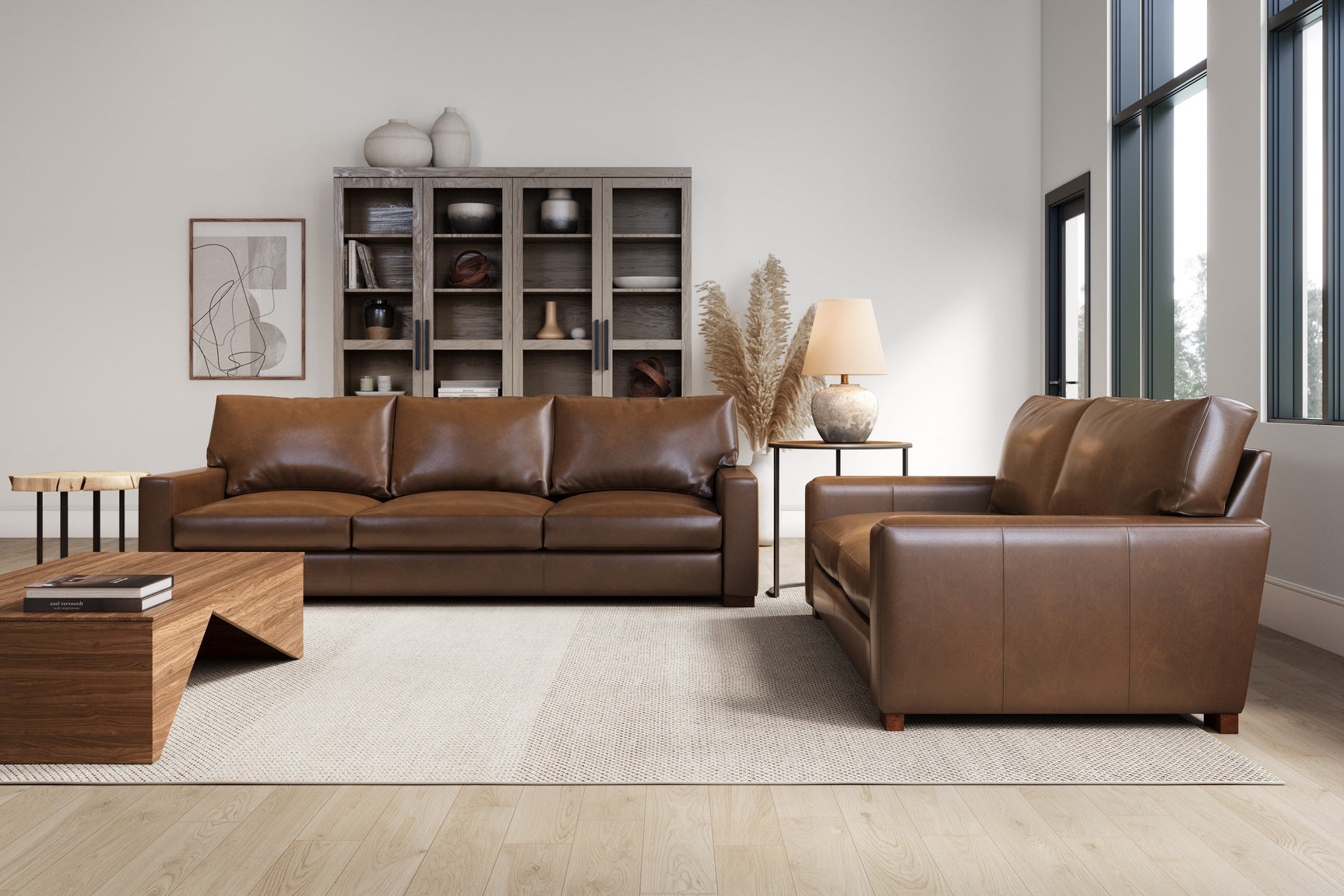 Luton Leather Sofa