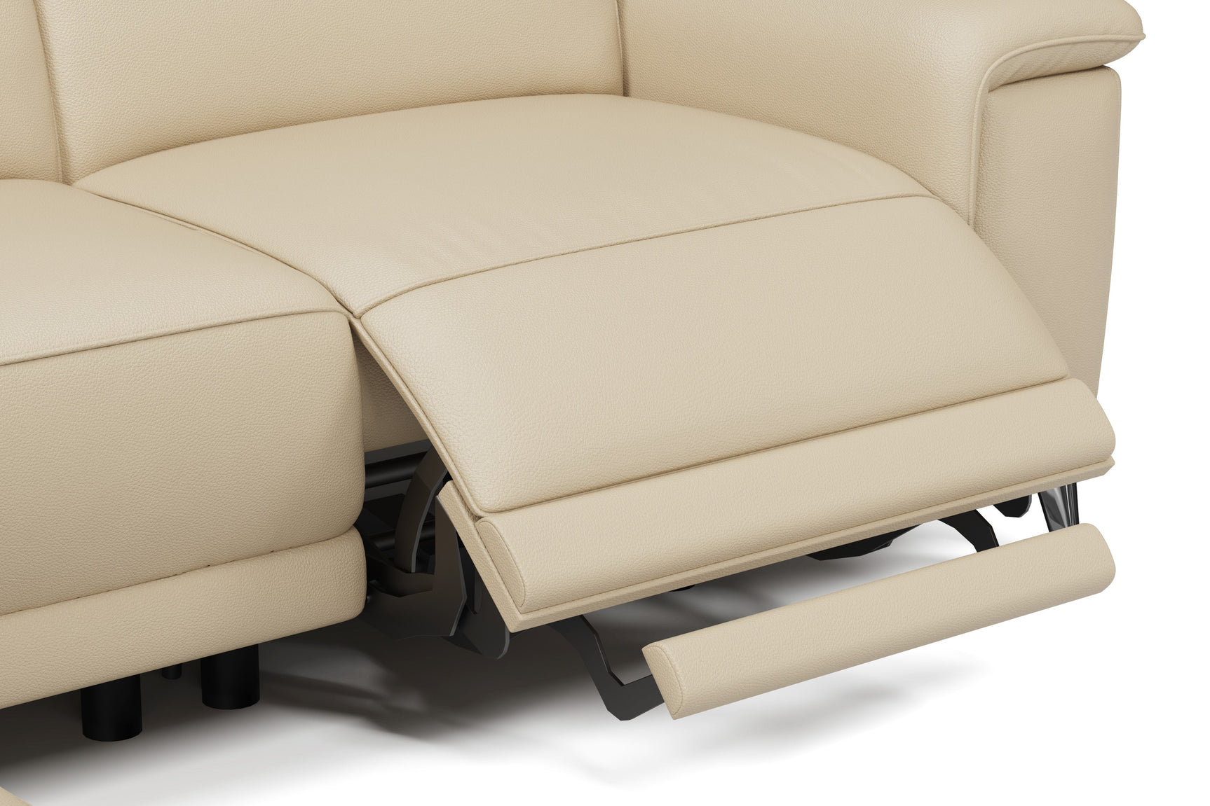 Pista Leather Reclining Sectional Sofa