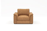 Zaira Leather Accent Chair
