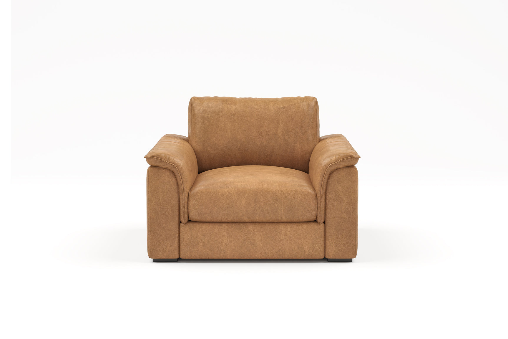 Zaira Leather Accent Chair