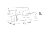 Heidi Leather Recliner Sofa