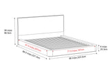 Gianna Wood Bed Frame