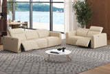Carmen Leather Dual Recliner Sofa