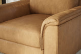 Zaira Leather Accent Chair