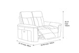 Heidi Leather Recliner Sofa