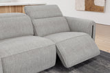 Octavia Fabric Reclining Corner Sectional Cloud Sofa