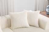 Alexus Corduroy Fabric Sectional Sofa