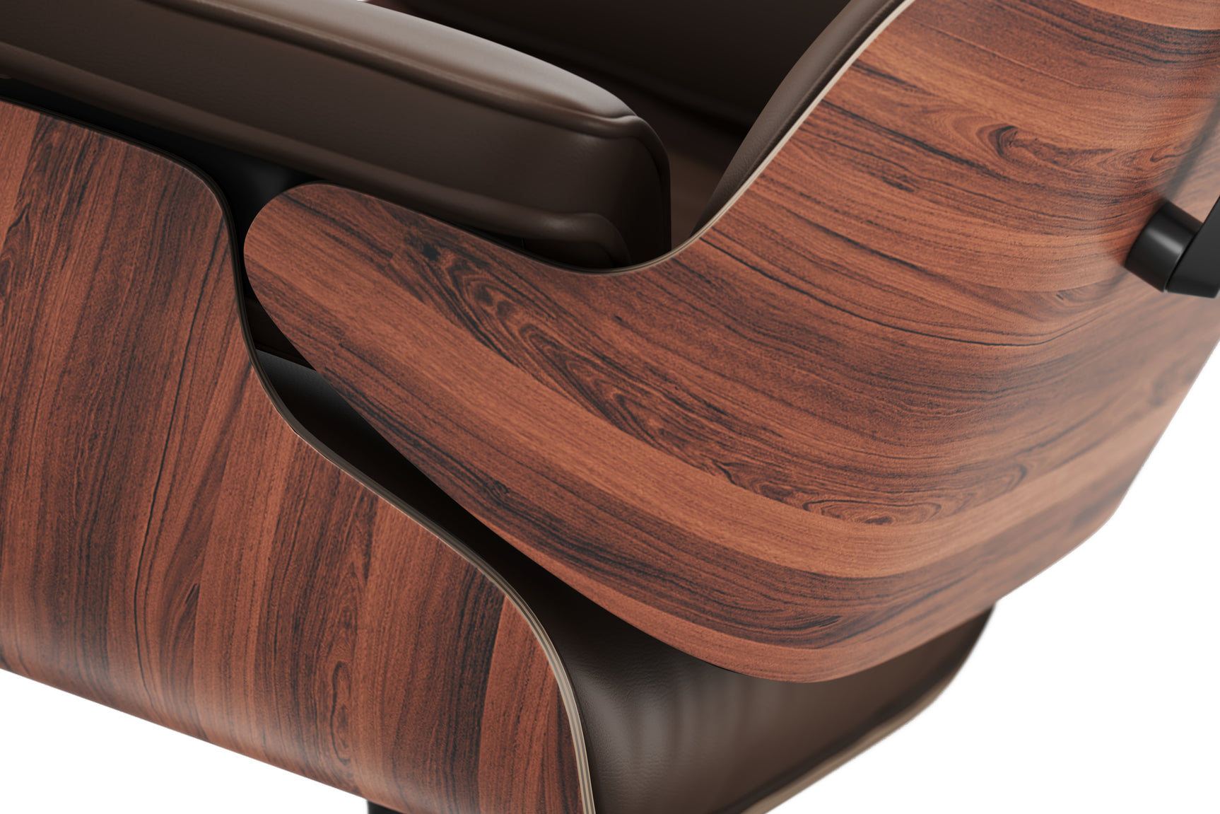 Armoni Leather Lounge Chair & Ottoman