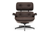 Armoni Leather Lounge Chair & Ottoman