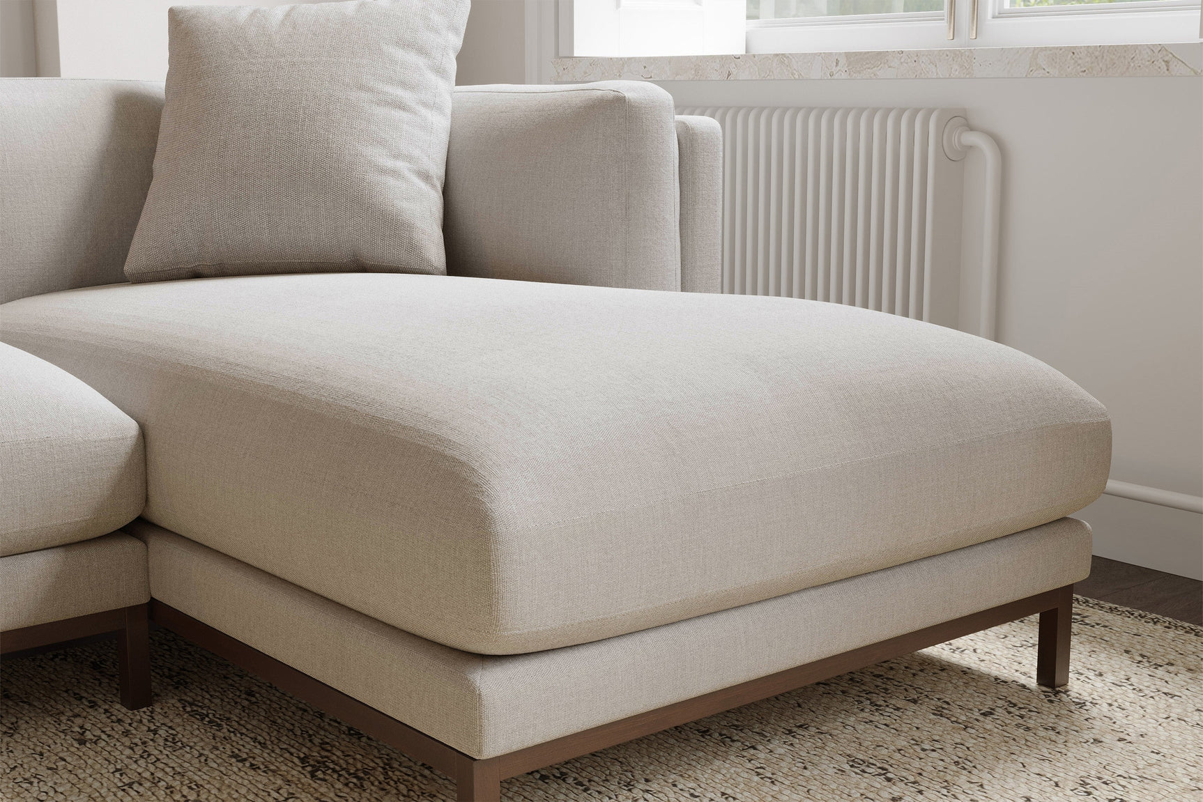 Bergen Fabric Sectional Sofa