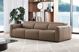 Carmen Leather Dual Recliner Sofa
