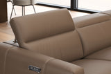 Carmen Leather Dual Recliner Sofa