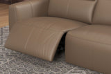 Carmen Leather Dual Recliner Sofa