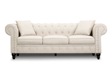 Cerna Fabric Chesterfield Sofa