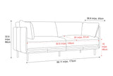 Chloe Leather Sofa
