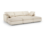 Claire Leather Modular Sofa
