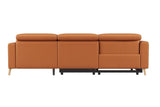 Elodie Leather Recliner Sectional Sofa