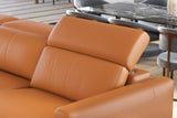Elodie Leather Recliner Sectional Sofa