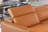Elodie Leather Dual Recliner Sofa