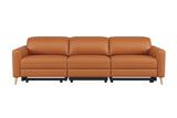 Elodie Leather Dual Recliner Sofa