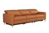 Elodie Leather Dual Recliner Sofa