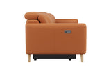 Elodie Leather Dual Recliner Sofa