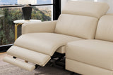 Elodie Leather Dual Recliner Sofa