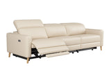 Elodie Leather Dual Recliner Sofa