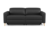 Elodie Leather Dual Recliner Sofa