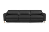 Elodie Leather Dual Recliner Sofa