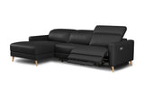 Elodie Leather Recliner Sectional Sofa