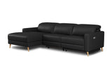 Elodie Leather Recliner Sectional Sofa