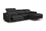 Elodie Leather Recliner Sectional Sofa