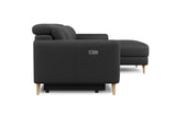 Elodie Leather Recliner Sectional Sofa